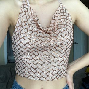 Sparkly Crop top